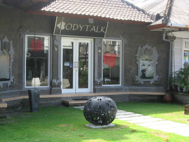 Body Talk ボディ･トーク バリ島 サヌール お店情報