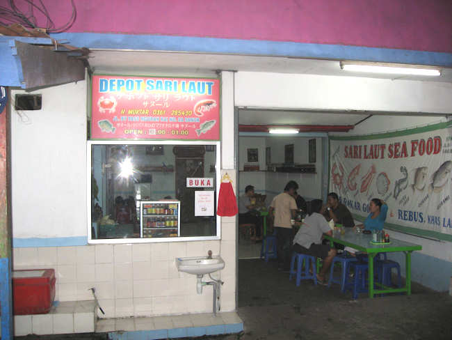 Depot Sari Laut デポット･サリ･ラウト バリ島 サヌール お店情報