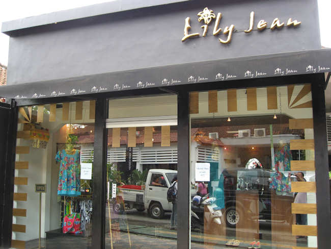 Lily Jean Shop2 リリー･ジーン バリ島 スミニャック クロボカン お店情報
