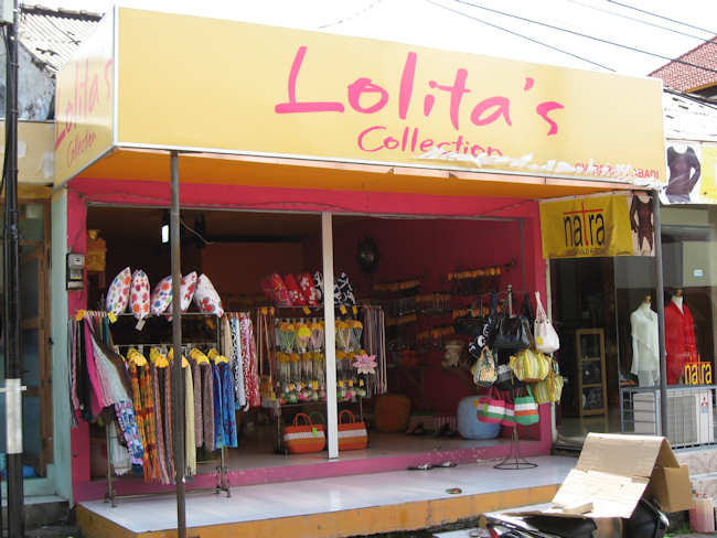 Lolita's Collection ロリータズ･コレクション バリ島 スミニャック クロボカン お店情報