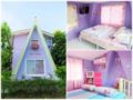 2 Floors Pastel House with free breakfast for 4 ホテルの詳細