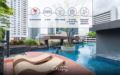 HappyZleepy S13 41 Nana&Asoke BTS/Resort pool/4Pax ホテルの詳細