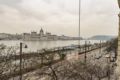 Beautiful view of Danube river, Parliament and Bridge Furnished Suite ホテルの詳細